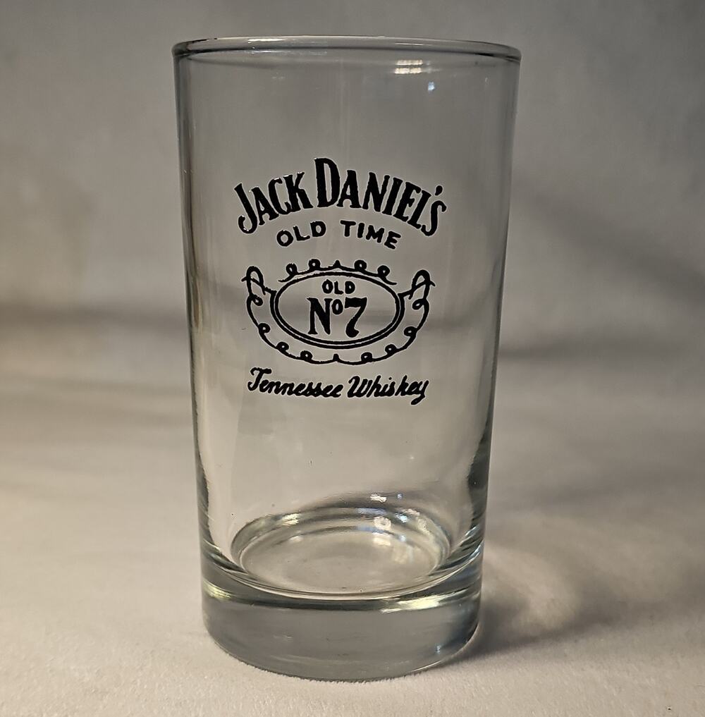 Jack Daniel’s Old No. 7 Tennessee Whiskey Distillery Clear Glass- 5 Inch